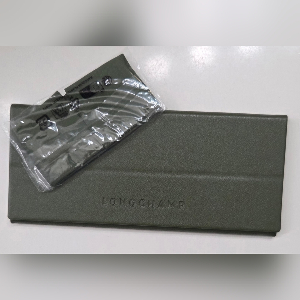 Longchamp Designer Sunglasses Blue Gradient Lenses New- W/ Collapsible Case - Picture 4 of 11